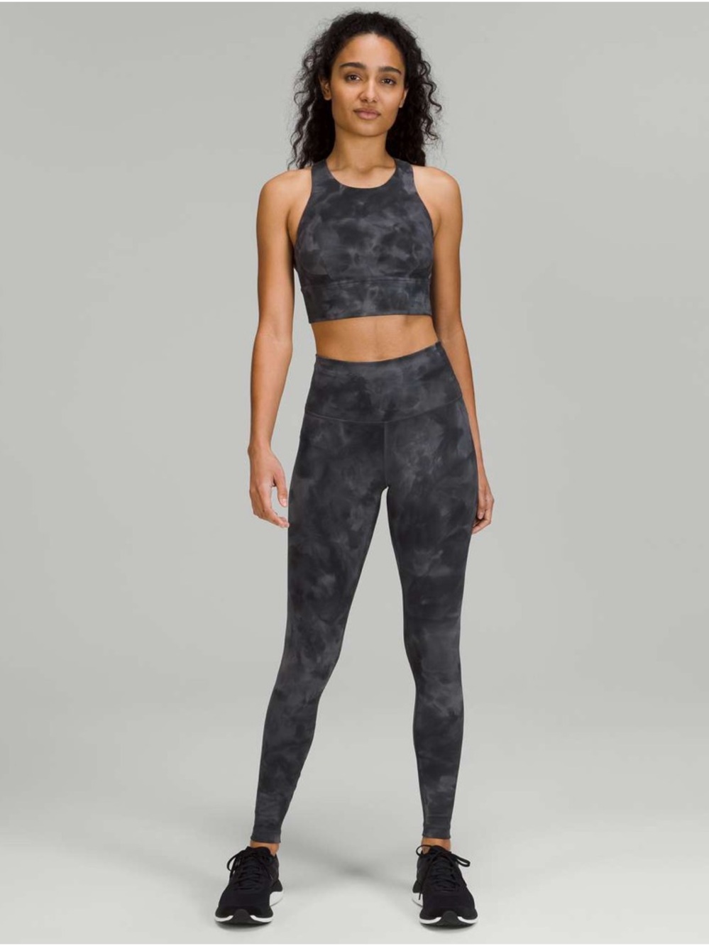 Lululemon High-Waist Leggings & Crop top Set